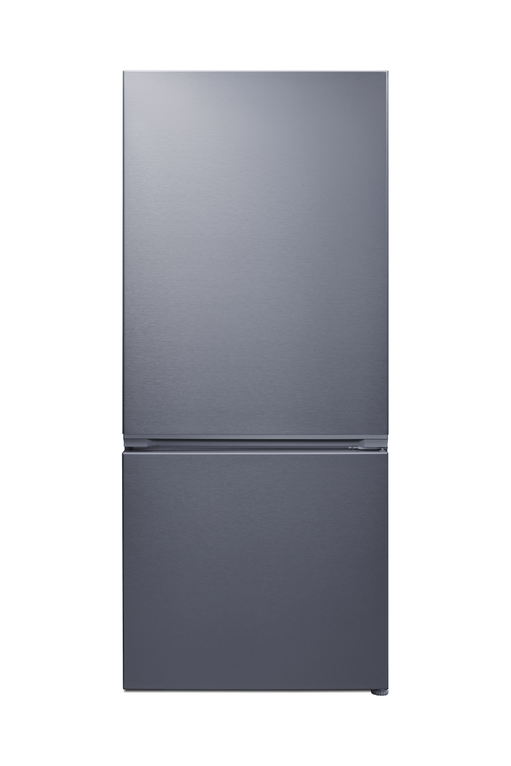 Frost-free ENERGY STAR certified bottom freezer refrigerator in stainless steel and counter depth fit